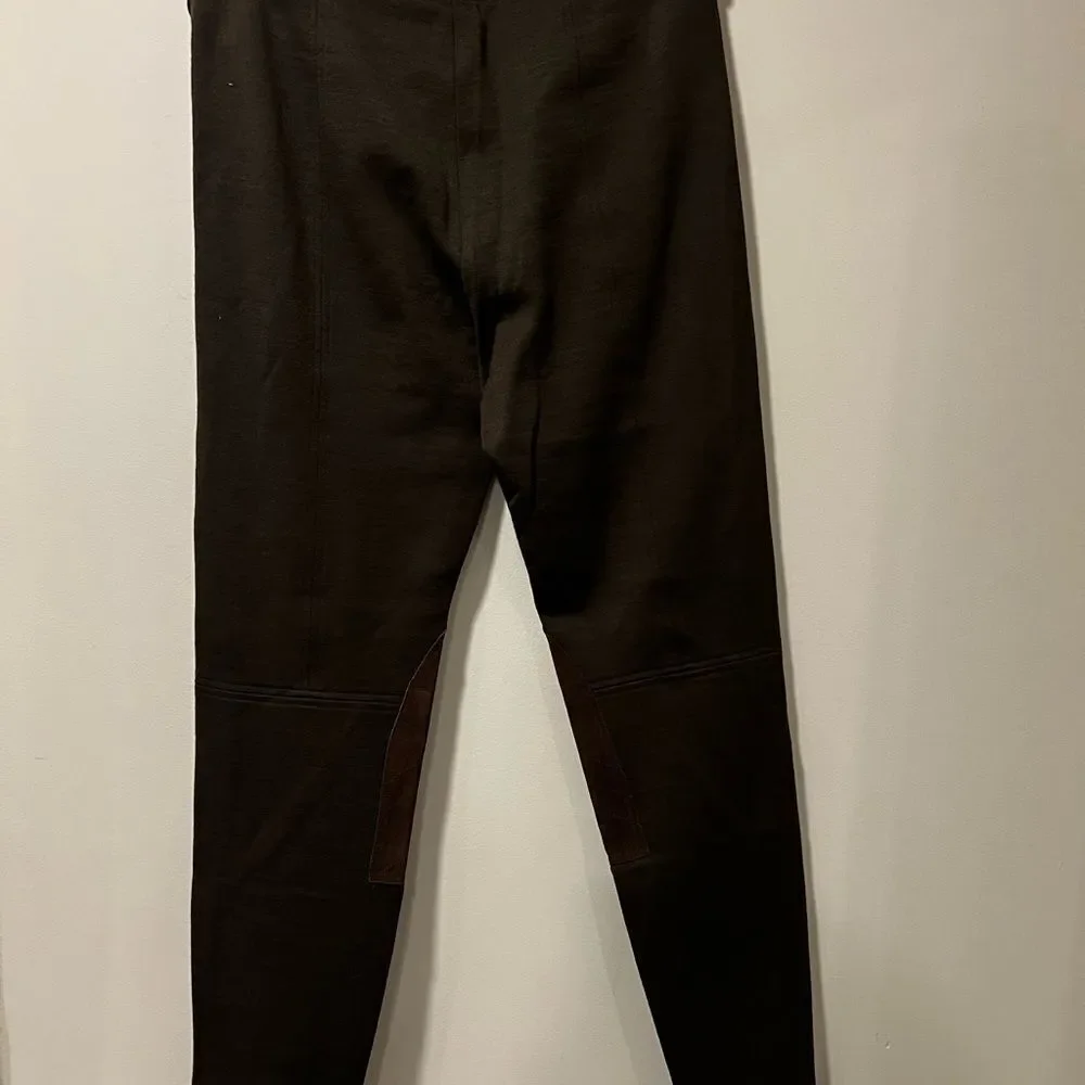Polo Ralph Lauren Riding Leggings Pants in Brown Classic Size Large